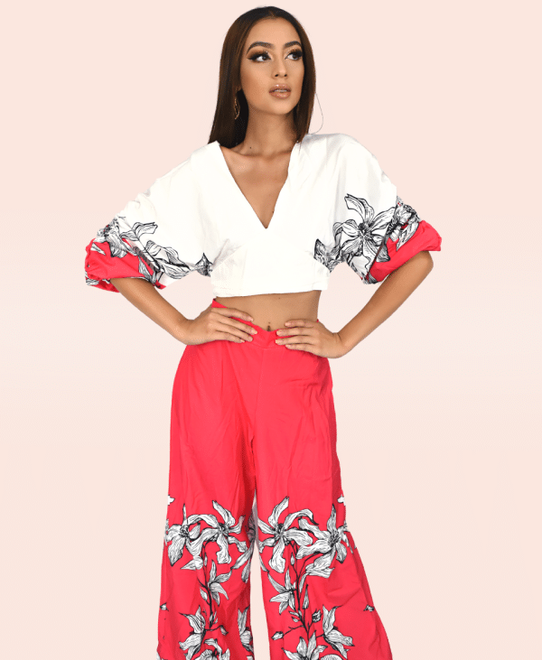 Conjunto estampado