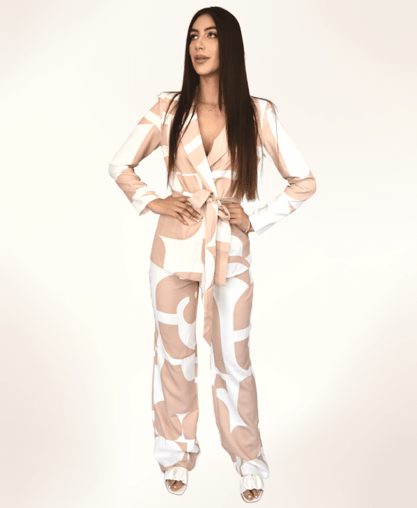 Conjunto saco estampado