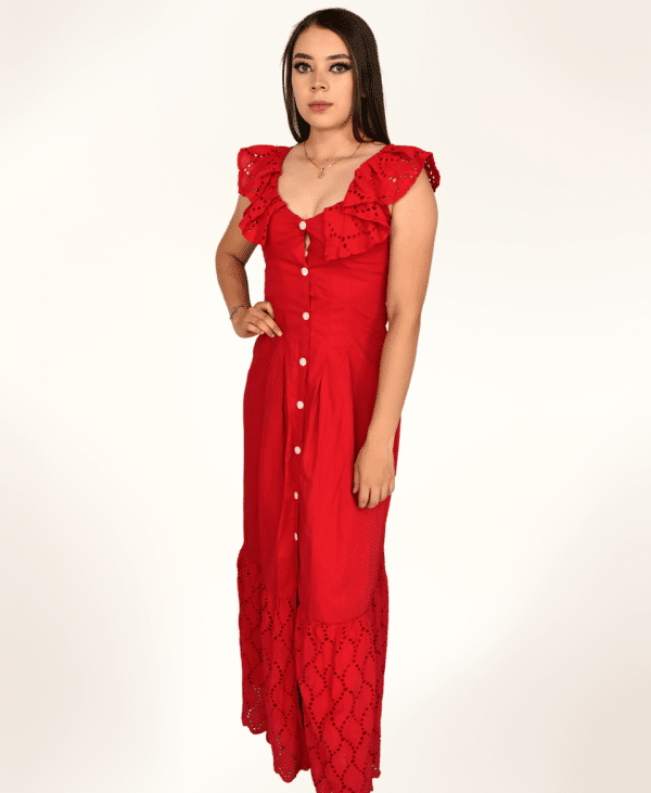 Vestido botones