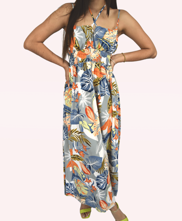 Vestido con flores