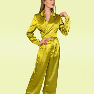 Conjunto pantalón satinado