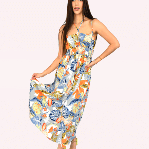 Vestido con flores