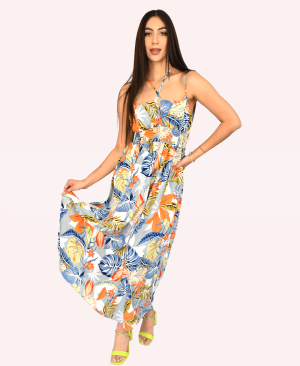 Vestido con flores